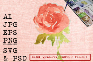 Review: Rose Watercolor Embroidery Design