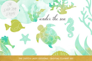 Sea Life Clipart Set - Under the Sea