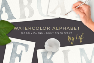 Watercolour Alphabet. Illustrations